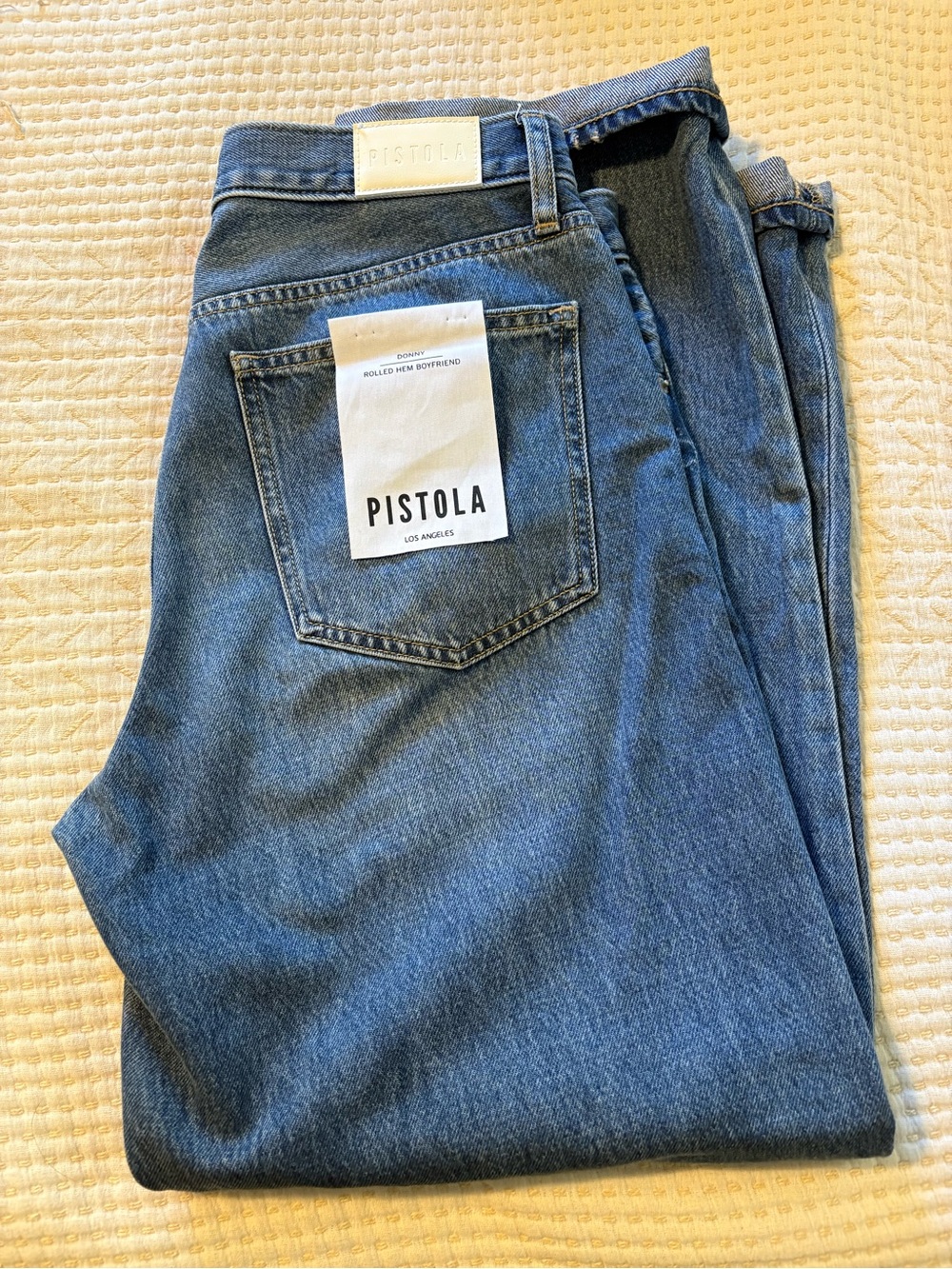 Pistola Women’s Rolled Hem Boyfriend Jeans
